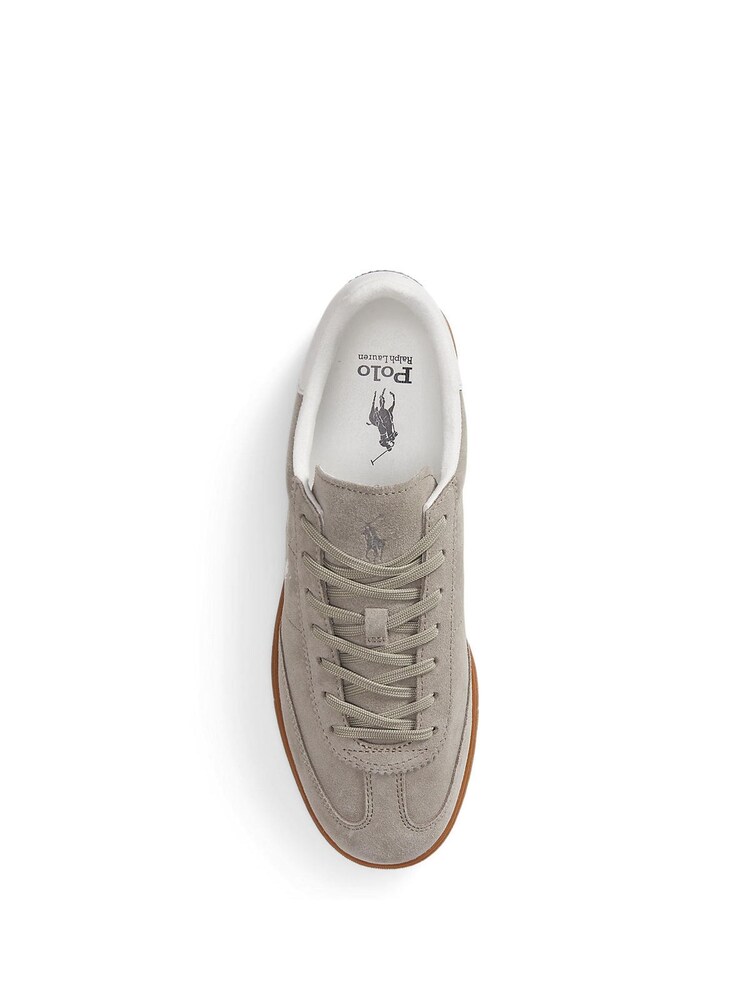 Polo Ralph Lauren Grey Black Bedford PP Suede Low Top Trainers - Image 4 of 4 Polo Ralph Lauren Grey Black Bedford PP Suede Low Top Trainers - Image 4 of 4