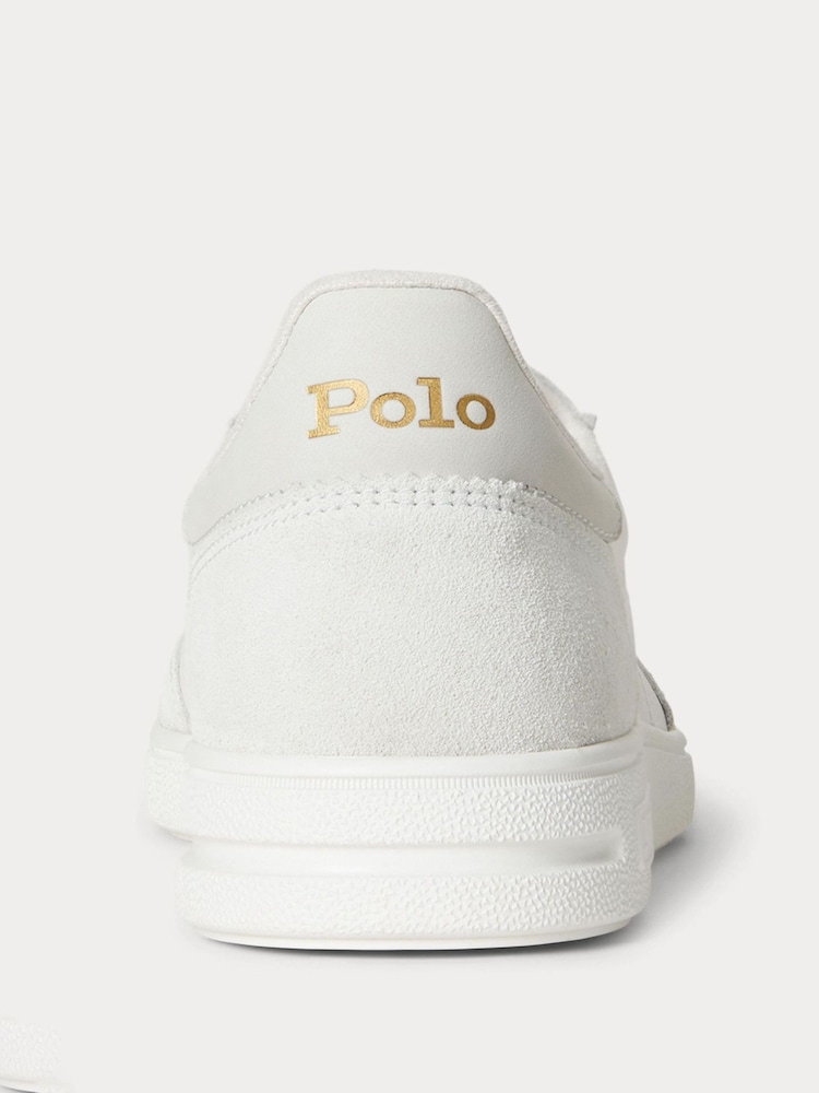 Polo Ralph Lauren Cream Bedford PP Leather and Suede Mix Low Top Trainers - Image 4 of 4 Polo Ralph Lauren Cream Bedford PP Leather and Suede Mix Low Top Trainers - Image 4 of 4
