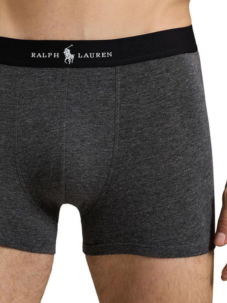 Polo Ralph Lauren Blue Classic Stretch Boxers 3 Packs - Image 4 of 4