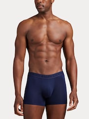 Polo Ralph Lauren Blue Long Premium Cotton Stetch Tonal Boxers 3 Pack - Image 4 of 7