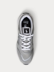 Polo Ralph Lauren Grey Train 89 V2 Chunky Sport Trainers - Image 4 of 5