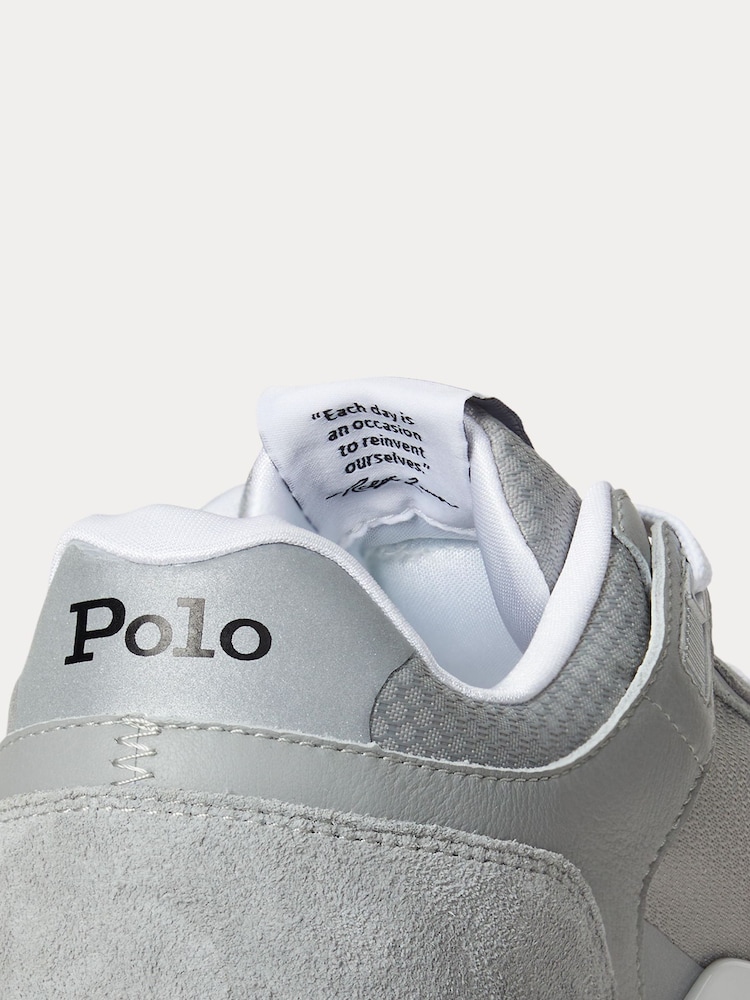 Polo Ralph Lauren Grey Train 89 V2 Chunky Sport Trainers - Image 5 of 5 Polo Ralph Lauren Grey Train 89 V2 Chunky Sport Trainers - Image 5 of 5