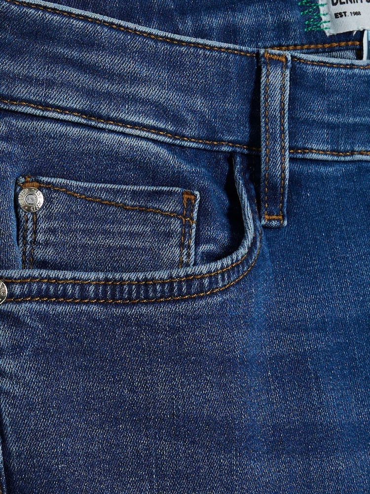 River Island Blue Denim Mid Rise Bootcut Jeans - Image 6 of 6