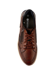 Pavers Wide Fit Leather Lace-Up Trainers - Slika 4 iz 5