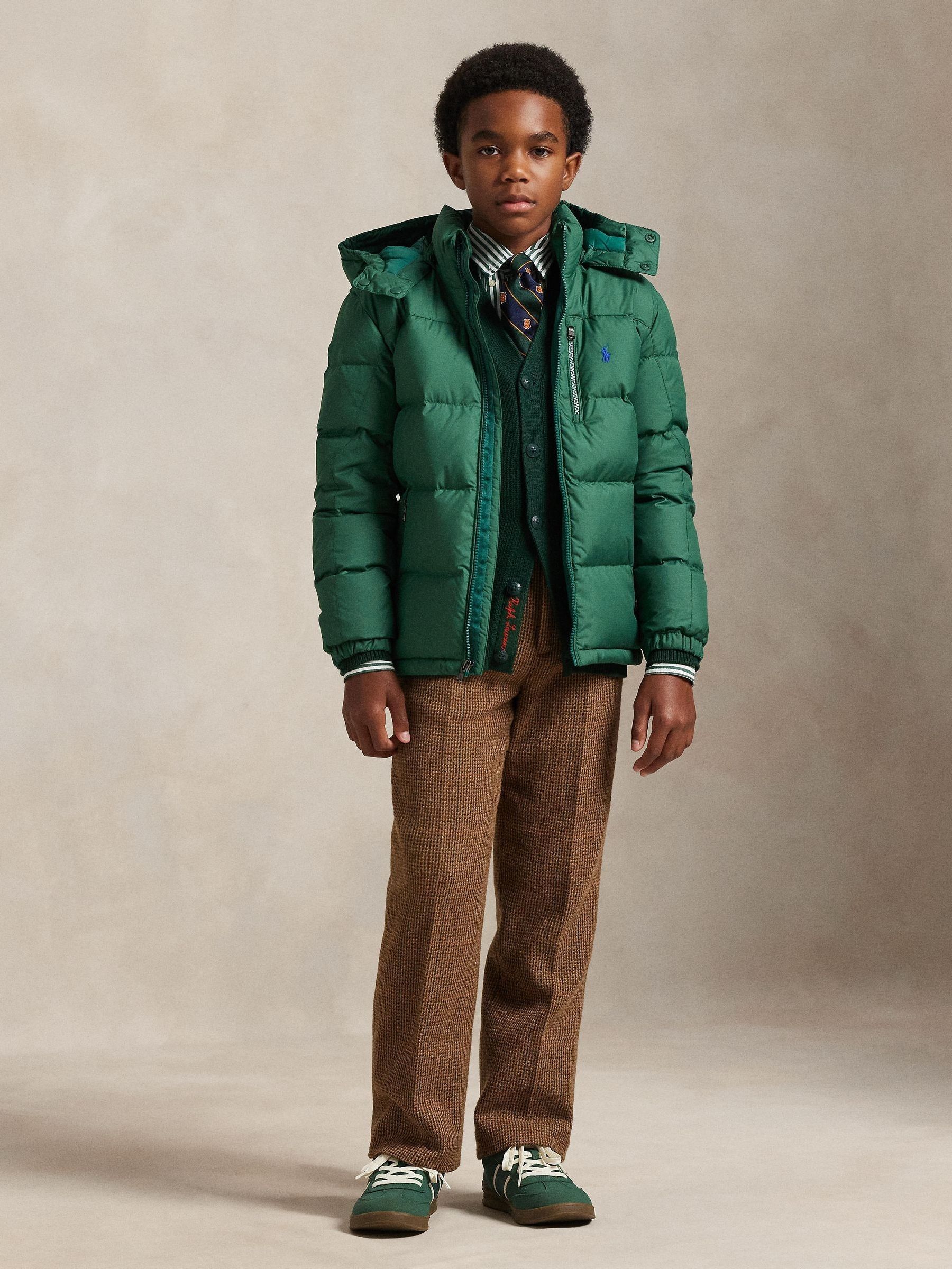Buy Polo Ralph Lauren Green Down Puffer Jacket from Next USA