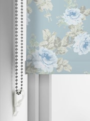 Shabby Chic by Rachel Ashwell® Blue Royal Bouquet Made to Measure Blackout Roller Blind - Image 3 of 6