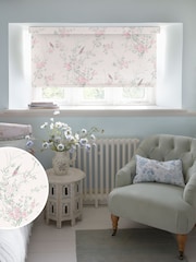 Shabby Chic by Rachel Ashwell® Blossom Pink Bird Chinoiserie Made to Measure Blackout Roller Blind - Image 1 of 6