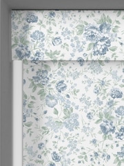 Shabby Chic by Rachel Ashwell® Blue Romantic Rose Made to Measure Blackout Roller Blind - Image 5 of 6
