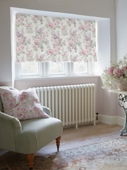 Shabby Chic by Rachel Ashwell® Lilac Purple Wild Garden Made to Measure Roman Blind - Image 1 of 6