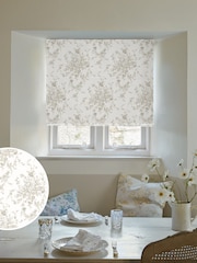 Shabby Chic by Rachel Ashwell® Warm Natural Garden Floral Made to Measure Roman Blind - Image 1 of 6