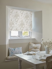 Shabby Chic by Rachel Ashwell® Warm Natural Garden Floral Made to Measure Roman Blind - Image 2 of 6