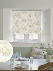 Shabby Chic by Rachel Ashwell® Yellow Rose Chintz Made to Measure Roman Blind - Image 1 of 6