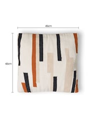 BHS Woven Stripe Cushion - Image 6 of 6