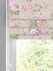 Shabby Chic by Rachel Ashwell® Pink Rose Chintz Made to Measure Roman Blind - Image 3 of 6