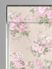 Shabby Chic by Rachel Ashwell® Pink Rose Chintz Made to Measure Roman Blind - Image 4 of 6