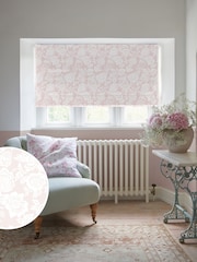 Shabby Chic by Rachel Ashwell® Dusky Pink Stipple Made to Measure Roman Blind - Image 1 of 6
