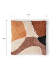 BHS Abstract Tufted Cushion - Image 5 of 5