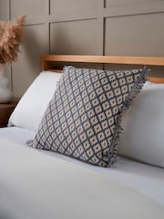 BHS Blue Diamond Cushion - Image 1 of 6