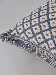 BHS Blue Diamond Cushion - Image 4 of 6