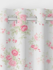 Shabby Chic by Rachel Ashwell® Rose Pink Wildflower Made to Measure Curtains - Image 4 of 9