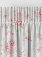 Shabby Chic by Rachel Ashwell® Rose Pink Wildflower Made to Measure Curtains - Image 5 of 9