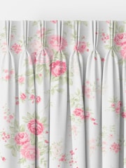 Shabby Chic by Rachel Ashwell® Rose Pink Wildflower Made to Measure Curtains - Image 6 of 9