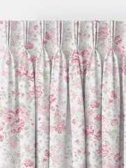 Shabby Chic by Rachel Ashwell® Pink Romantic Rose Made to Measure Curtains - Image 3 of 9