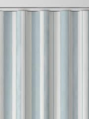 Shabby Chic by Rachel Ashwell® Pale Blue Watercolour Stripe Made to Measure Curtains - Image 6 of 9