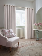 Shabby Chic by Rachel Ashwell® Blush Pink Watercolour Stripe Made to Measure Curtains - Image 2 of 9