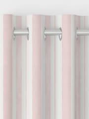 Shabby Chic by Rachel Ashwell® Blush Pink Watercolour Stripe Made to Measure Curtains - Image 5 of 9