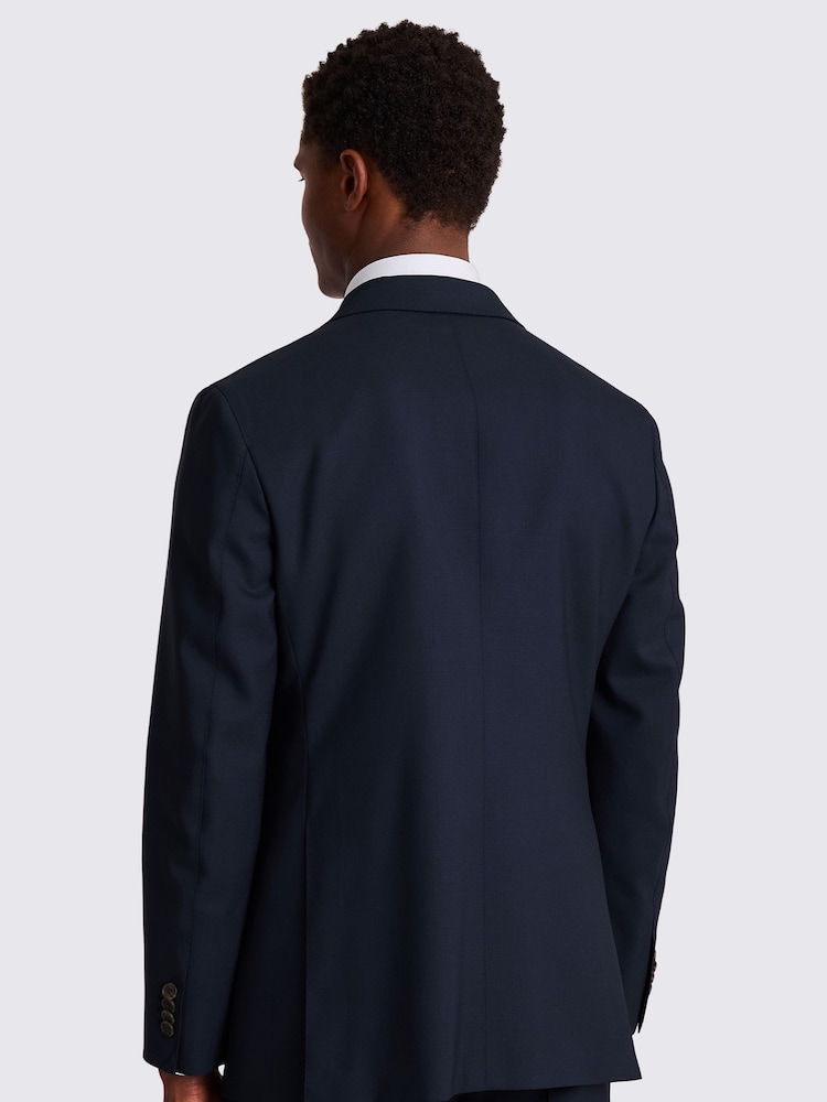 MOSS Blue Italian Tailored Fit Jacket - Image 2 of 5