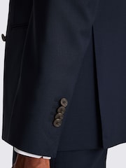 MOSS Blue Italian Tailored Fit Jacket - Image 4 of 5