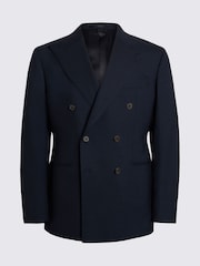 MOSS Blue Italian Tailored Fit Jacket - Image 5 of 5