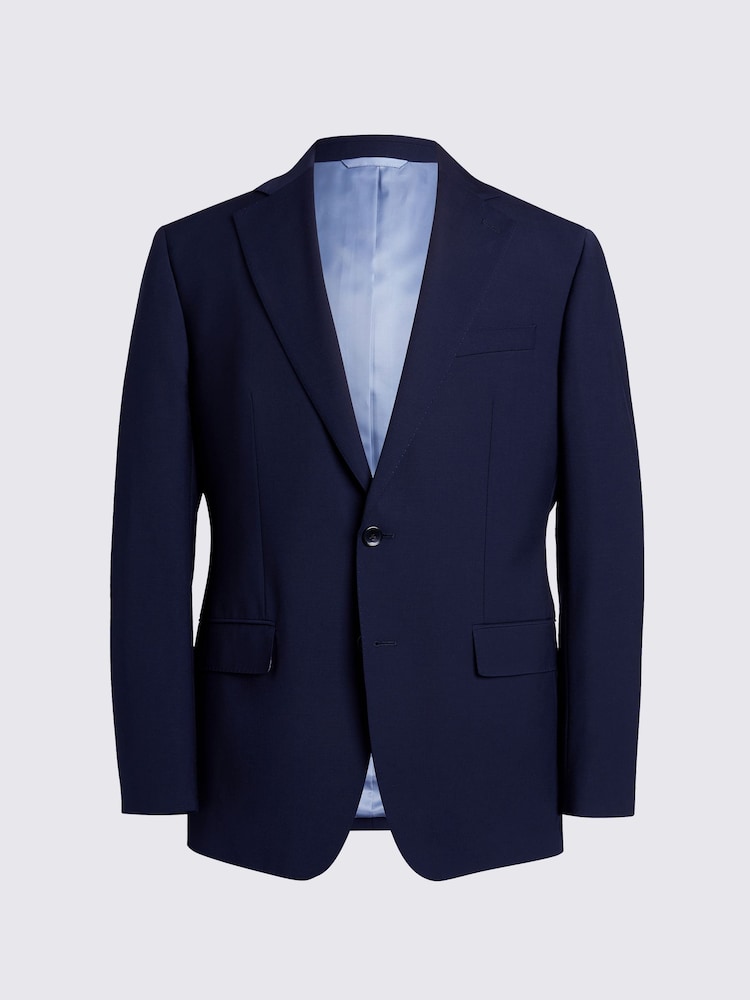 Ink Blue MOSS Ink Blue Stretch Suit Jacket - Image 7 of 7 Ink Blue MOSS Ink Blue Stretch Suit Jacket - Image 7 of 7