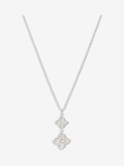 Jon Richard Silver Tone Mother Of Pearl Clover Pendant - Image 1 of 1