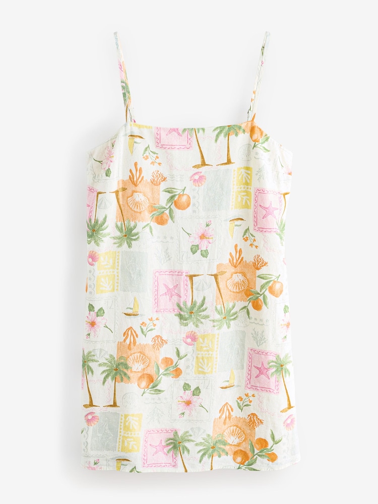 Hollister Strappy Shift White Dress - Image 1 of 1