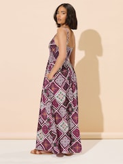 PixieGirl Petite Pink Maxi Dress - Image 3 of 5
