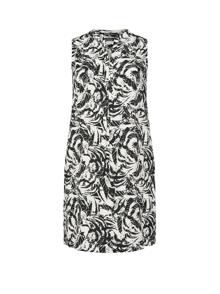 Yours Curve Black Notch Neck Sleeveless Dress - Image 5 of 5