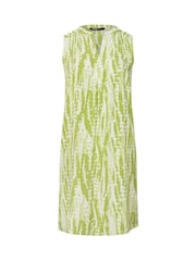 Yours Curve Green Notch Neck Sleeveless Dress - Image 5 of 5