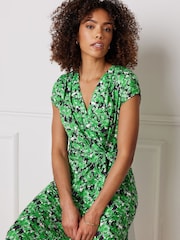 M&Co Green Side Twist Dress - Image 4 of 5