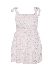 Yours Curve Pink Shirred Cami - Image 4 of 4