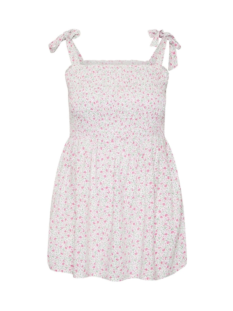 Yours Curve Pink Shirred Cami - Image 4 of 4