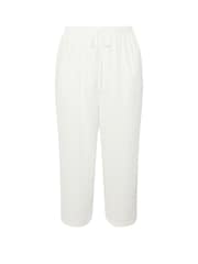 Yours Curve White V-Neck Trousers - Image 5 of 5