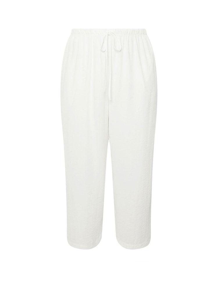 Yours Curve White V-Neck Trousers - Image 5 of 5
