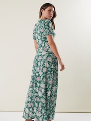 Long Tall Sally Green Wrap Maxi Dress - Image 3 of 6