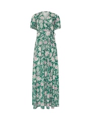 Long Tall Sally Green Wrap Maxi Dress - Image 6 of 6