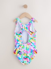 Večbarvni abstraktni - Športne kopalke z odprtim hrbtom (3-16let) - Slika 2 iz 4