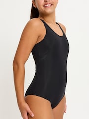 ModiBodi Black Teen Racerback One Piece Light Moderate Swimwear - Image 3 of 5