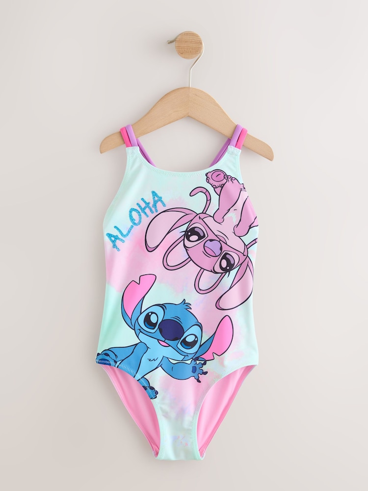 Disney Stitch Fietsbel - Roze / Koraal Blauw - Kinderfiets Fabriek