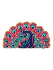 Joe Browns Pink Joe Browns Pink Bold Peacock Shaped Coir - Image 2 of 3